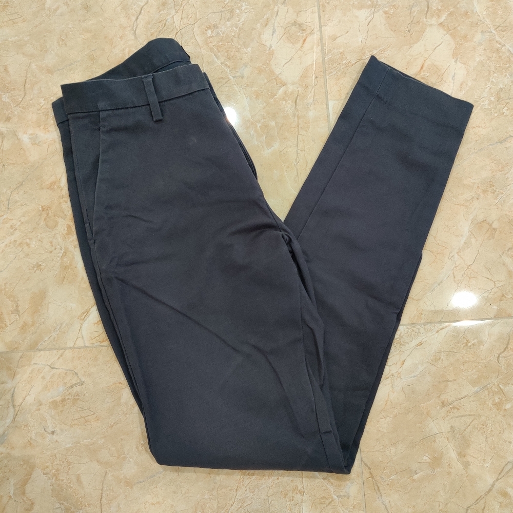 Slim Stretch Washed Navy Blue Chino Pant H&M